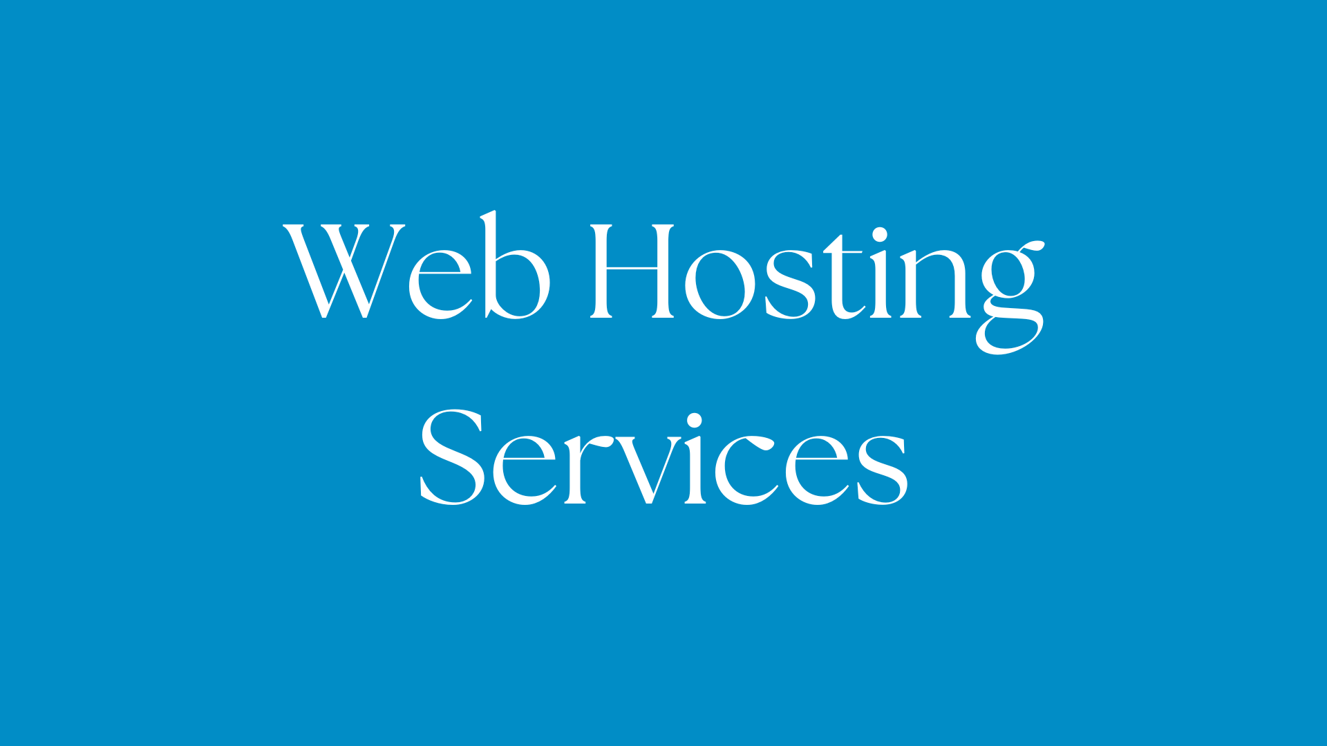 WebHostingServices